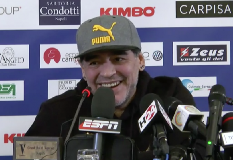 Maradona: Napoli come il primo amore. Posso lavorare nel club...